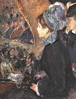 Pierre Auguste Renoir Canvas Paintings - Her First Evening Out